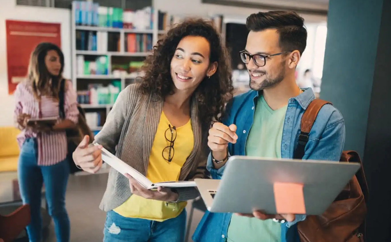 Student view of a Crostini activity on a tablet